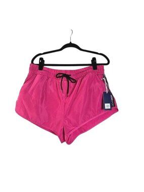 NWT Aeropostale Aero Sport Pink/Black Running Shorts Size Medium